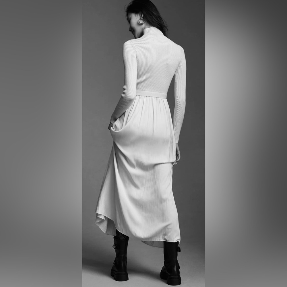 70-Anthropologie By Anthropologie The Thea Sweater Dress - Picture 6 of 7